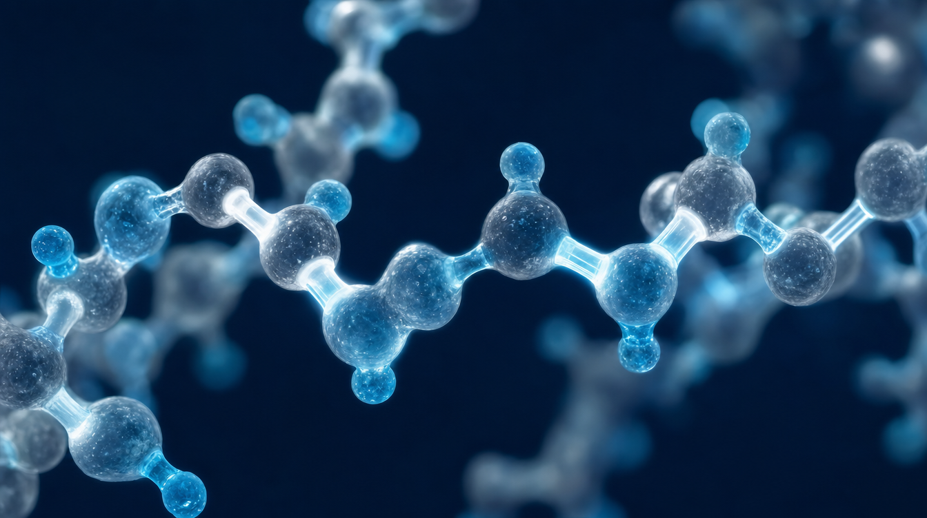 Macro visualisation of peptide bonds linking amino acids — BPC-157 as a pentadecapeptide