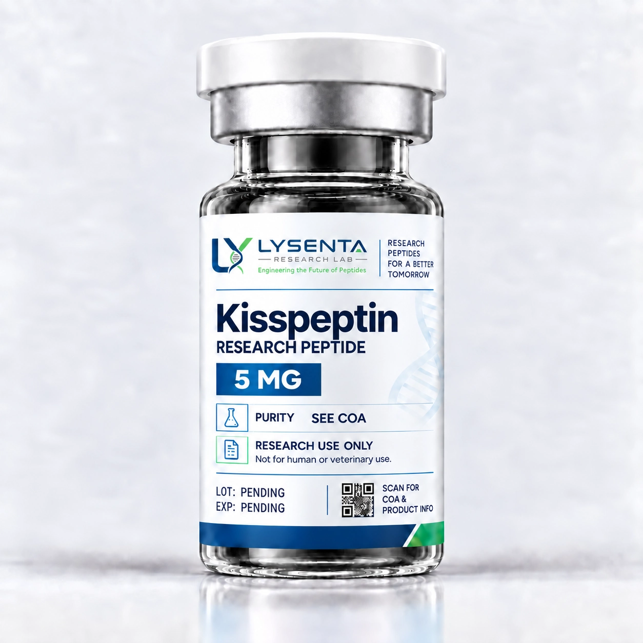 Kisspeptin 10 mg hormonal research peptide vial — LYSENTA