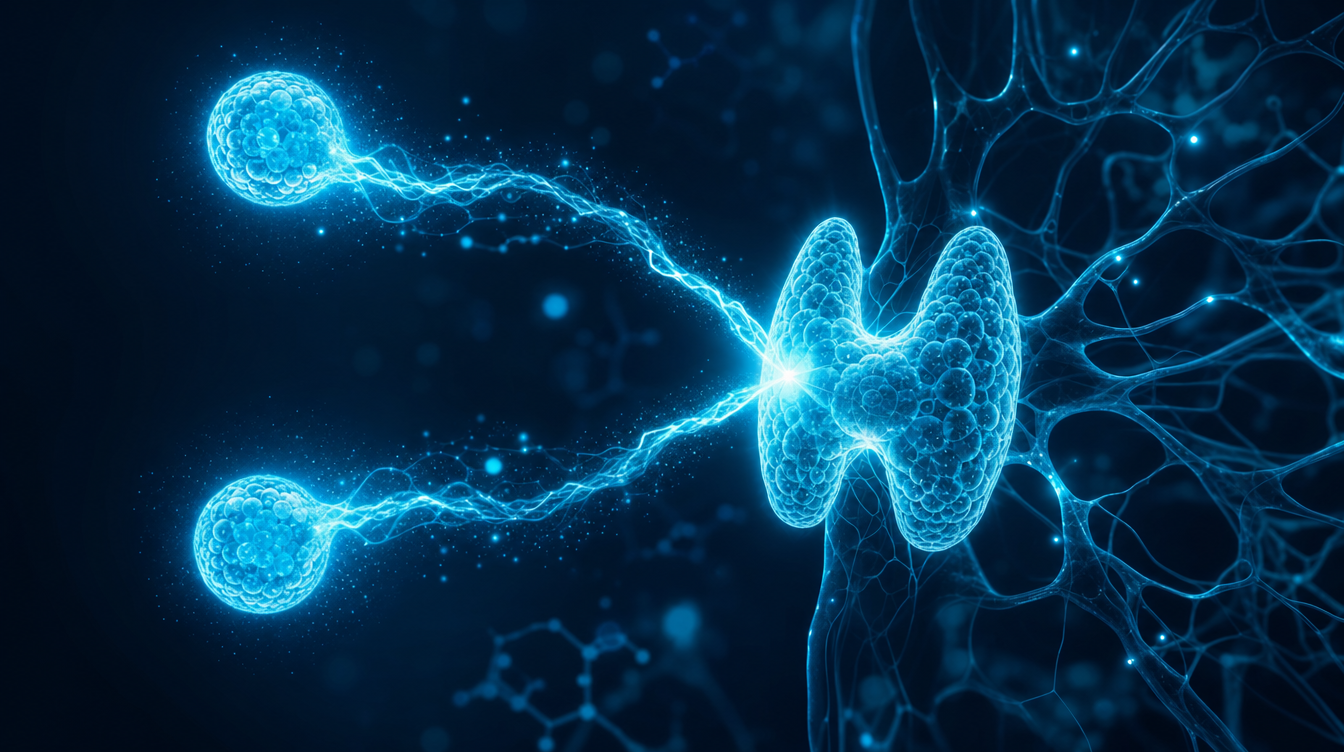 Visualisation of two synergistic signal pulses to a gland — CJC-1295 without DAC + Ipamorelin study
