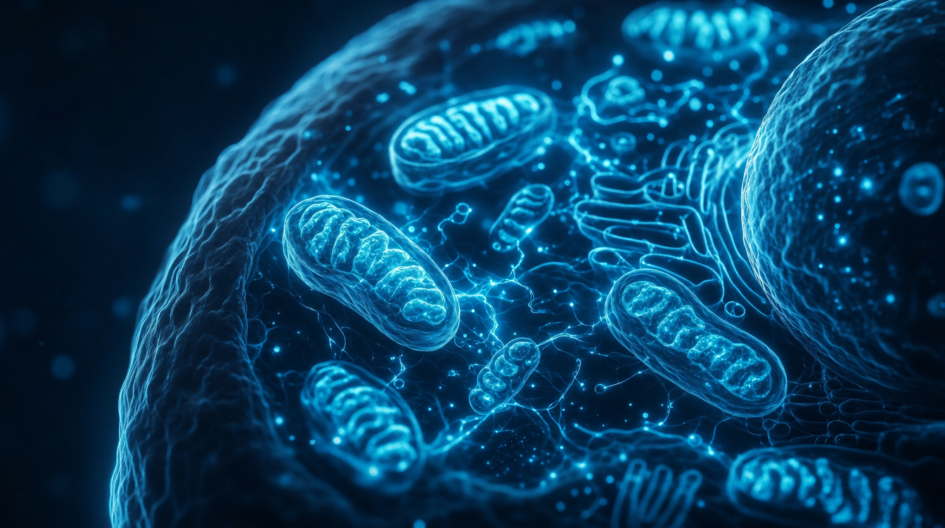 Visualisation of mitochondria recharging in a muscle cell — SLU-PP-332 metabolic research