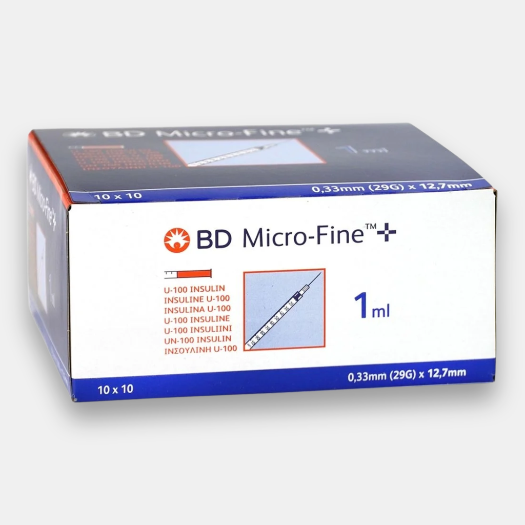 1 ml insulin syringes (BD Micro-Fine)